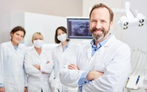 Group Practice Dentists In Office