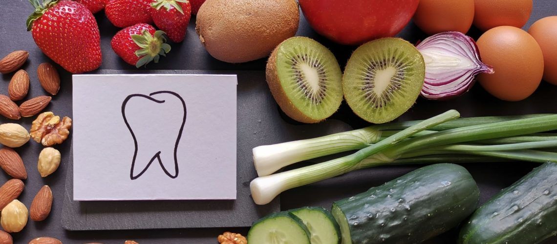 Array of Foods Healthy For Teeth